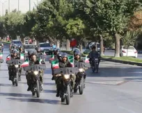 رژه خودرویی اقتدار در بوشهر + فیلم