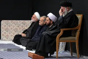 عزاداری ایام شهادت حضرت فاطمةالزهرا(س) با حضور رهبر معظم انقلاب