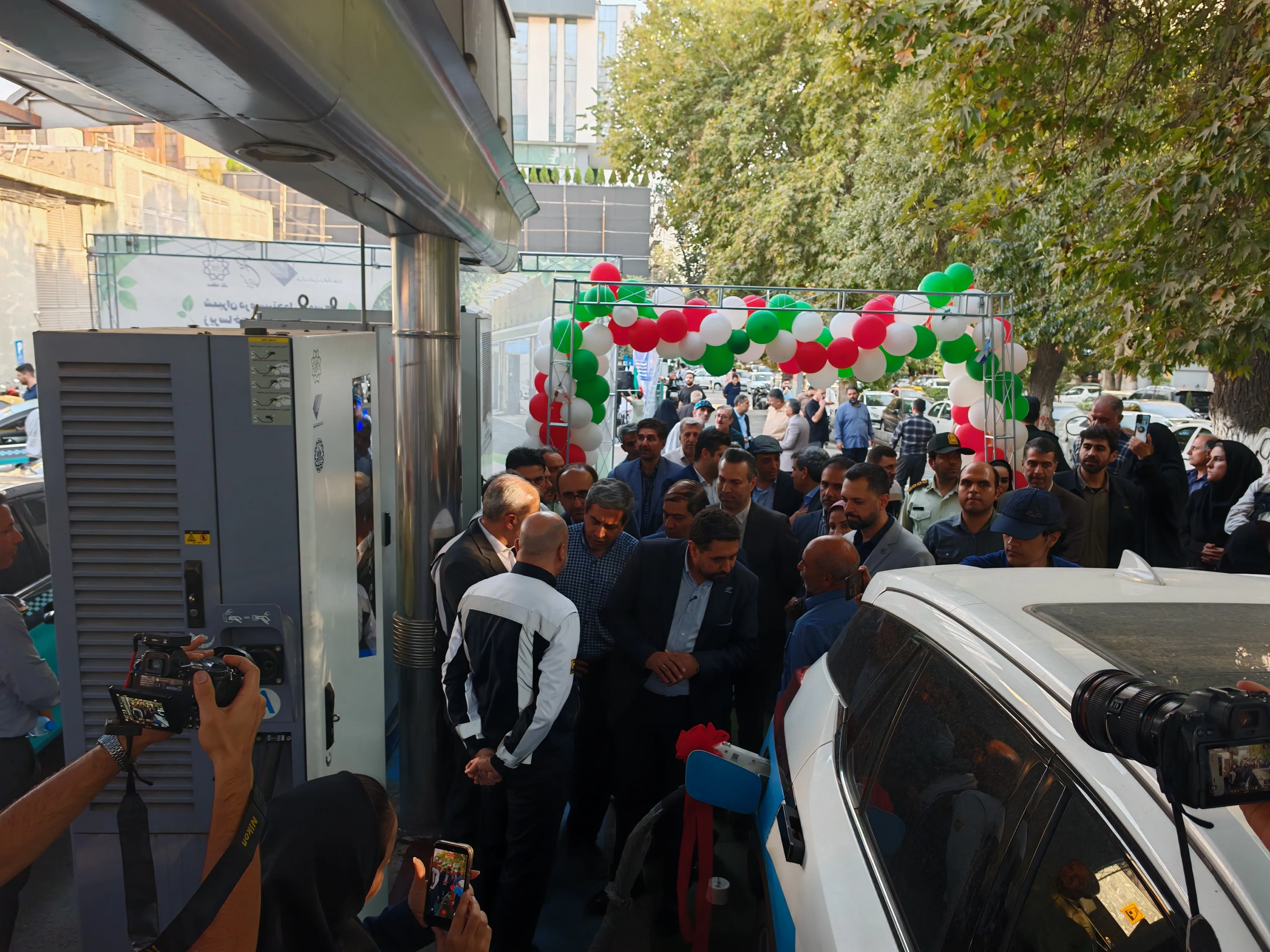ایستگاه شارژ برقی