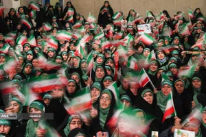 مراسم روز بسیج در حسینیه امام خمینی(ره)