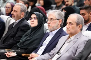 فاطمه مهاجرانی، سخنگوی دولت در آیین نکوداشت اعضای هیأت علمی دانشگاه&zwnj;ها