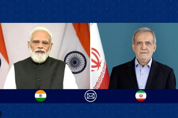 پزشکیان و نارندرا مودی