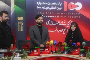 نشست خبری پانزدهمین جشنواره بین المللی فیلم 100
