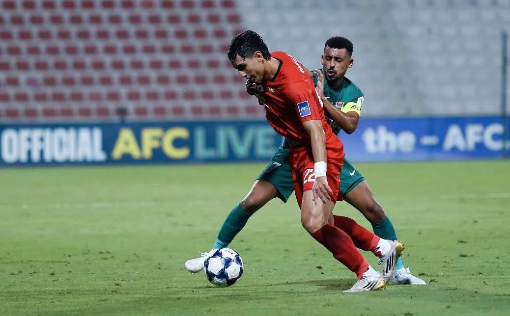 محمد نادری تراکتور شباب الاهلی امارات