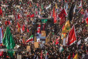 تشییع پیکر مطهر امام شهید در نجف اشرف