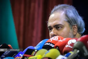 نشست خبری رائد فریدزاده رئیس سازمان سینمایی