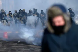 اعتراضات مردم به جنایت پلیس آمریکا