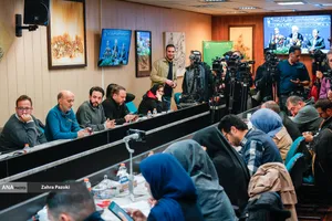 نشست خبری حجت الاسلام حمید رضا ارباب سلیمانی رییس سی و سومین نمایشگاه بین المللی قرآن کریم 