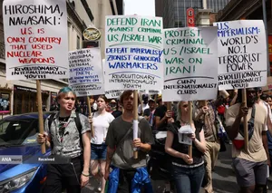 تظاهرات ضد جنگ در آمریکا