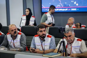 نشست خبری رئیس جمعیت هلال احمر