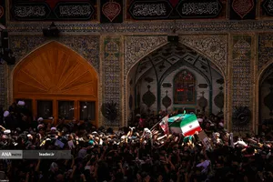 تشییع پیکر مطهر امام شهید در نجف اشرف