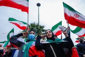 اجتماع بزرگ مردمی در میدان فلسطین