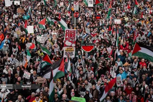 تظاهرات بی&zwnj;سابقه بیش از300 هزار نفری حامیان فلسطین در سیدنی استرالیا