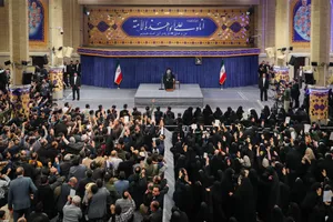 دیدار خانواده شهدای اقتدار با رهبر انقلاب در روز میلاد امیرالمومنین علیه&zwnj;السلام