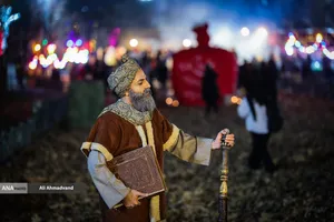 جشنواره نور در یلدای ایرانی