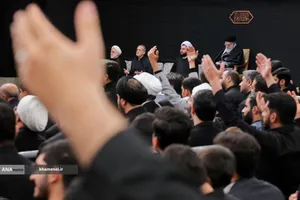 عزاداری ایام شهادت حضرت فاطمةالزهرا(س) با حضور رهبر معظم انقلاب