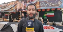 بسیج دانشجویی واحد تهران شمال در خدمت زائران رهبر شهید
