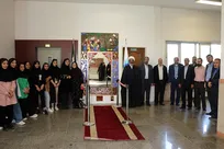 رونمایی از دیوارنگاره غدیر خم با هنرنمایی دانشجویان دانشگاه آزاد