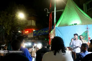 اجتماع مردم ساری در شب عید غدیر