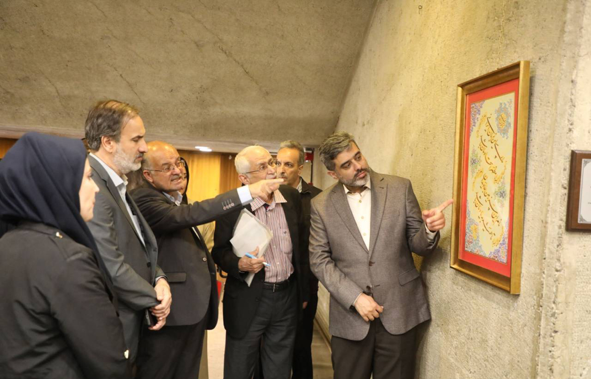 «خط وطن» در برج آزادی گشایش یافت / حضور سخنگوی دولت و مدیران فرهنگی در آیین افتتاح