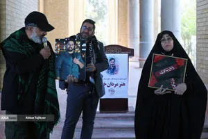 گردهمایی هنرمندان بسیجی به مناسبت هفته هنر و قدردانی از رزمندگان اسلام