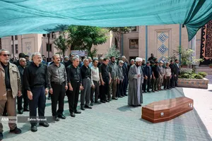  تشییع پیکر سیمین&zwnj;دخت وحیدی