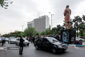 رونمایی از تندیس شهید مصطفی چمران
