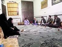 دیدار دانشگاهیان با خانواده شهید مولوی عبدالواحد ریگی