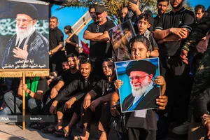 تشییع پیکر مطهر امام شهید در نجف اشرف