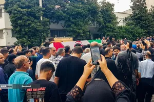 تشییع پیکر جهان پهلوان امامعلی حبیبی