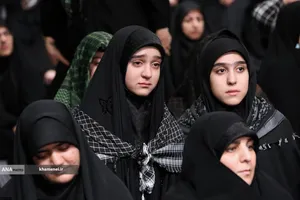 عزاداری ایام شهادت حضرت فاطمةالزهرا(س) با حضور رهبر معظم انقلاب