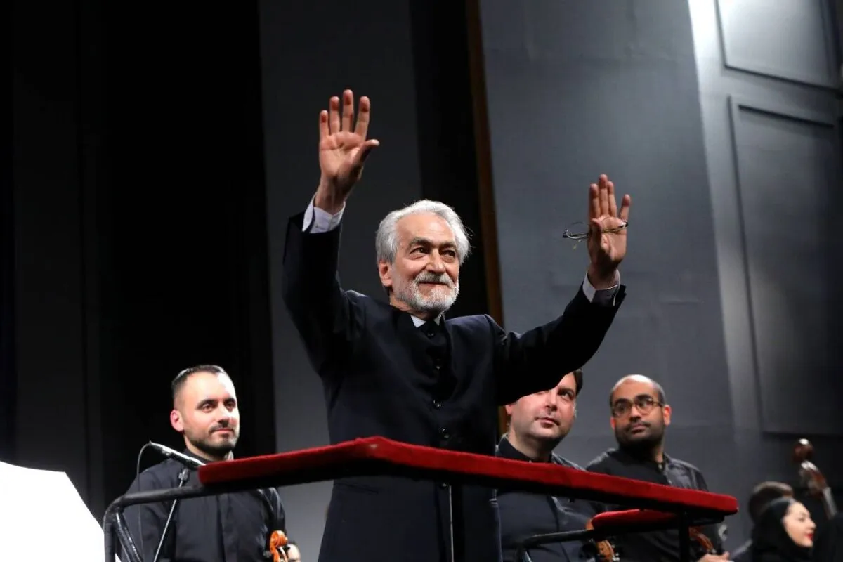 مجید انتظامی اجرای ارکستر ملی را به شهدای حادثه تروریستی کرمان تقدیم کرد +فیلم