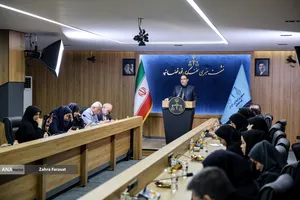 نشست خبری اصغر جهانگیر، سخنگوی قوه قضائیه