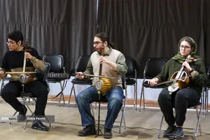 تمرین ارکستر سازهای ایرانی