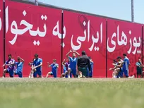 تمرین پرنشاط ملی‌پوشان با حضور هواداران ایرانی در تیخوانا/ آخرین جلسه تمرینی پیش از دیدار با بلژیک