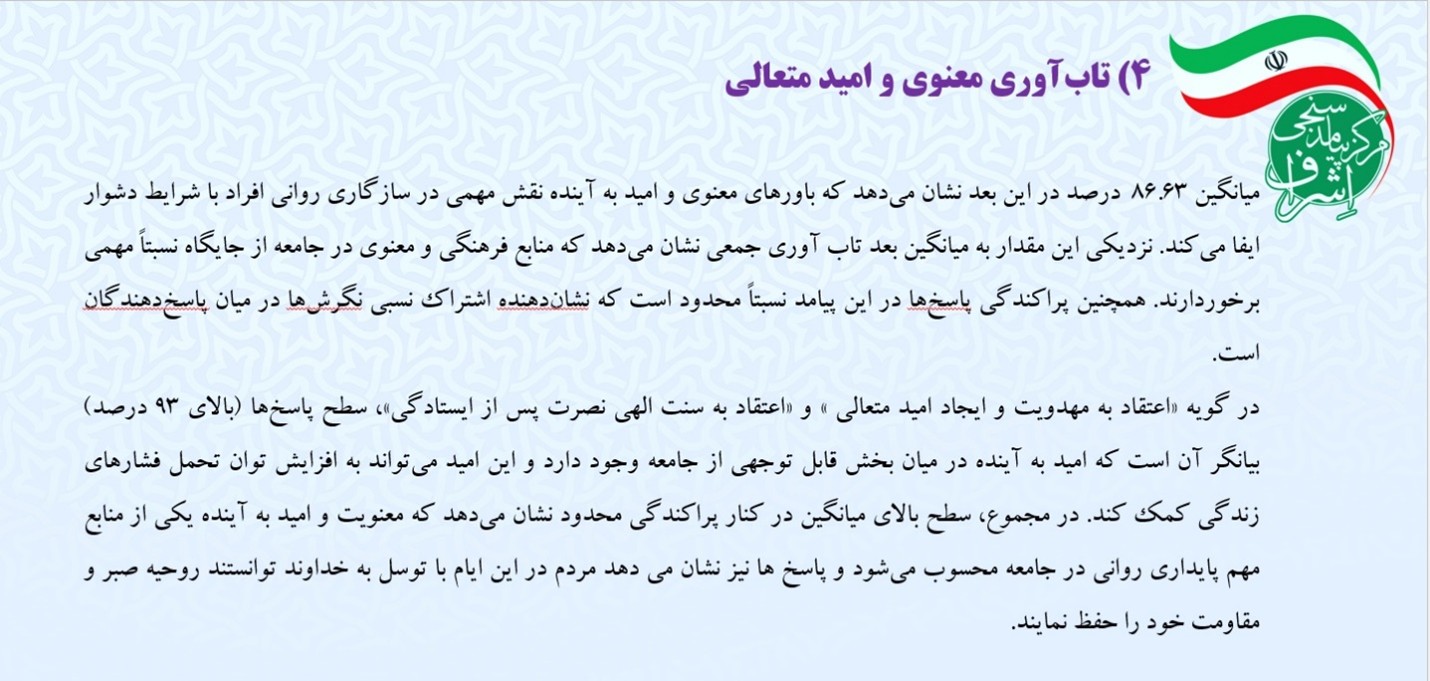 مردم ایران در جنگ رمضان چقدر تاب آوردند؟