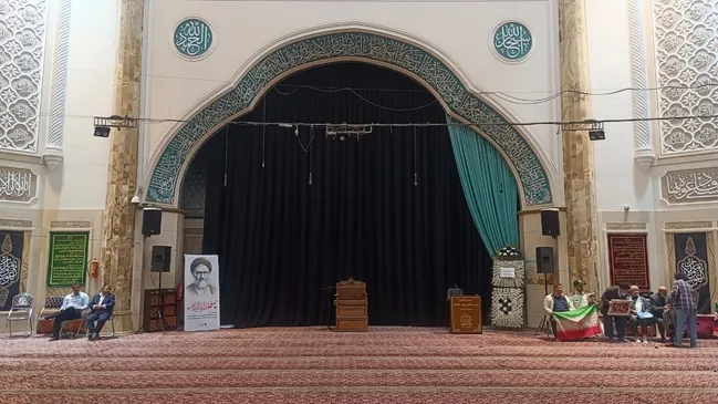 برگزاری آیین گرامیداشت وزیر شهید اطلاعات در مسجد امام صادق(ع)+فیلم