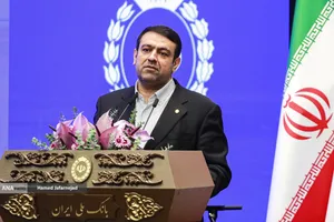 سخنرانی ابوالفضل نجارزاده مدیرعامل بانک ملی ایران 