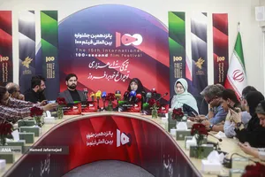 نشست خبری پانزدهمین جشنواره بین المللی فیلم 100