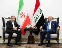 دیدار عراقچی و فواد حسین در بغداد