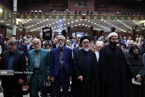 مراسم یادبود &laquo;شهید علی لاریجانی&raquo; در دانشگاه تهران