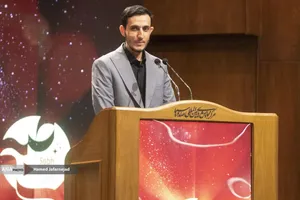 سخنرانی احمد نوروزی معاون برون مرزی صداوسیما در مراسم بزرگداشت شهدای رسانه در نبرد با رژیم صهیونیستی