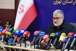 نشست خبری محمدصادق معتمدیان، استاندار تهران 