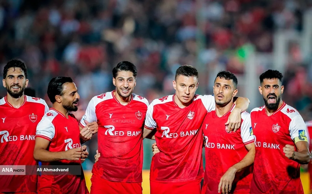 شادی اعضای پرسپولیس 