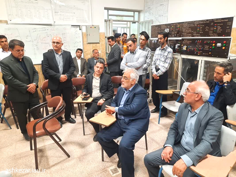 بازدید دکتر طهرانچی از واحد اشکذر