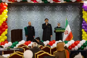 آیین بدرقه خانواده&zwnj;های آسیب&zwnj;دیده در جنگ به زیارت امام رضا(ع)
