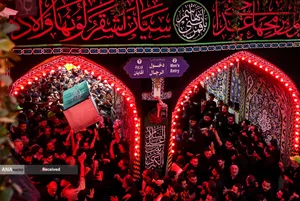 تشییع پیکر مطهر امام مجاهد شهید در کربلای معلی