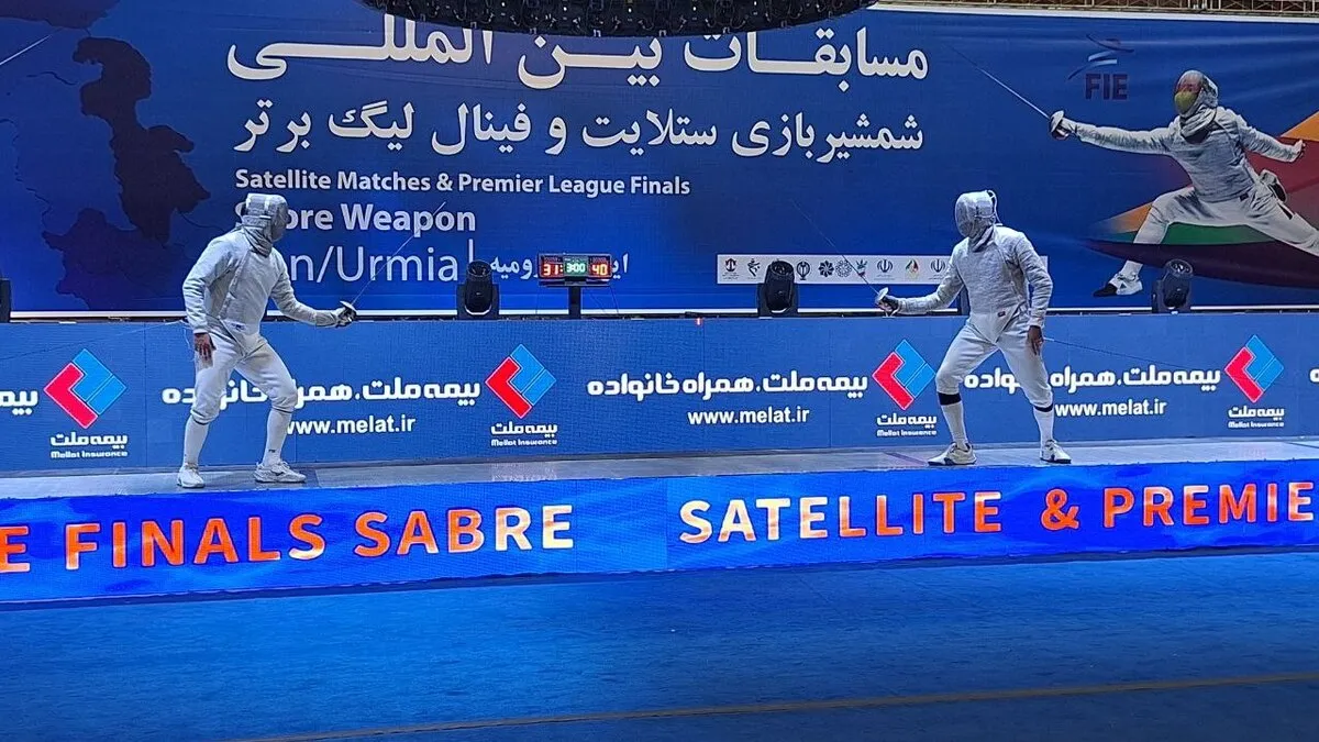دانشگاه آزاد قهرمان لیگ برتر شمشیربازی سابر شد