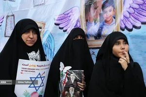 آیین چهلمین روز نوگلان دانش آموز میناب