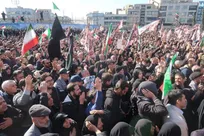 حضور در صحنه خانواده‌های شهدا و ایثارگران/ادامه راه رهبر شهید حضرت آیت‌الله خامنه‌ای (قدس سره) و شهدای مظلوم جنایات اخیر